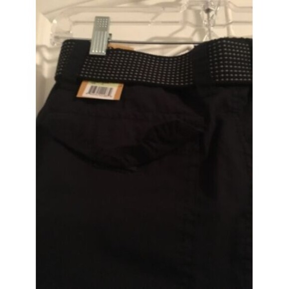 Plugg Jeans Co. Men's Black Casual Capri Shorts Zip Button Pockets Size 30 - Picture 6 of 6